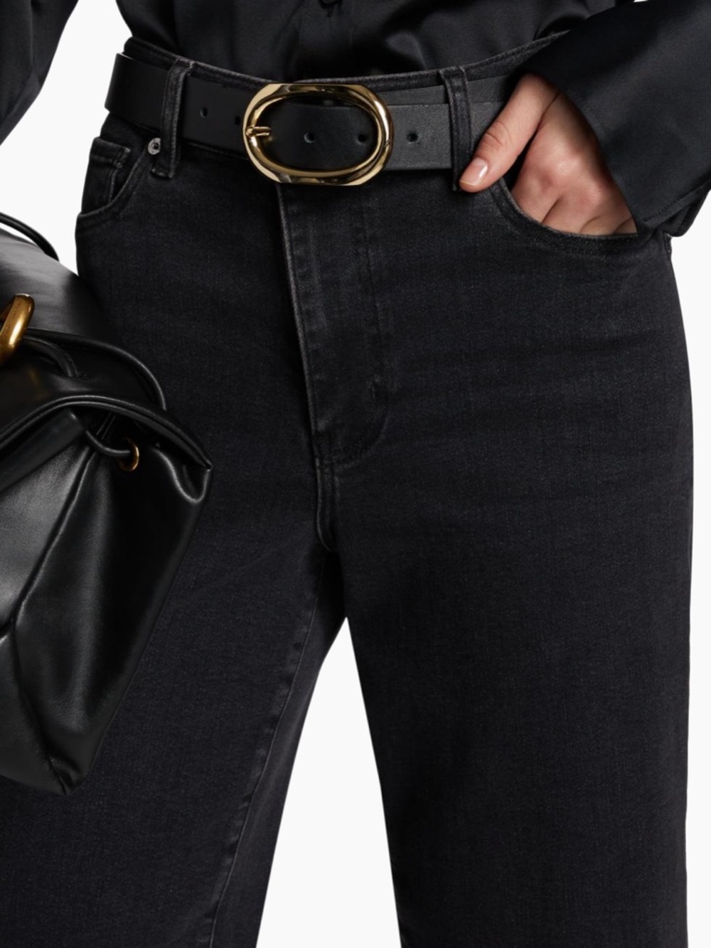 FRAME Le Slim Palazzo Jeans - Picture 6 of 14